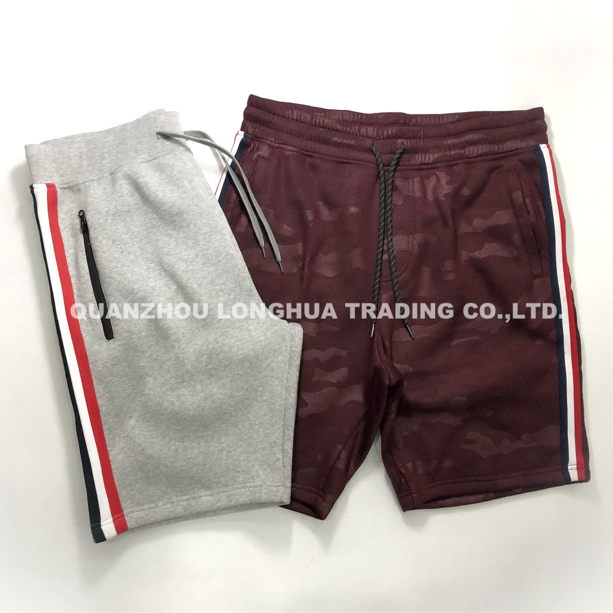  Men and Boys Shorts With Apparel Trousers Jeans Kids Wear Casual Pants Knitwear Polyester Fleece Tape